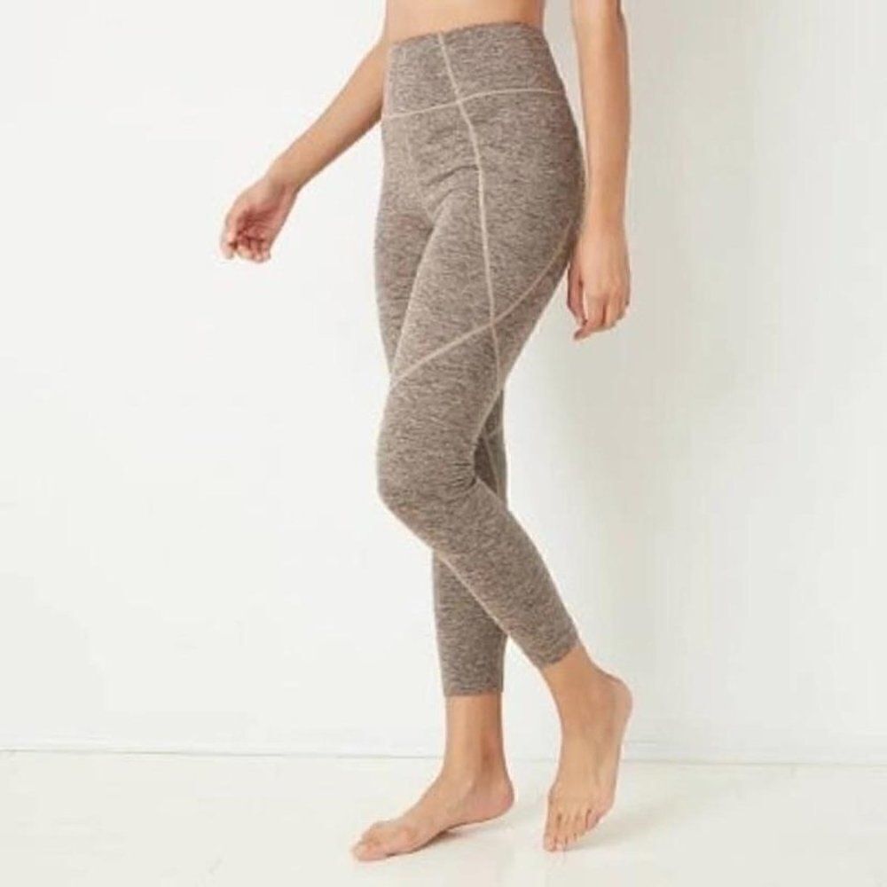 Target JoyLab Brown Athletic High Waist 7/8 Length Leggings With Pockets XXS New